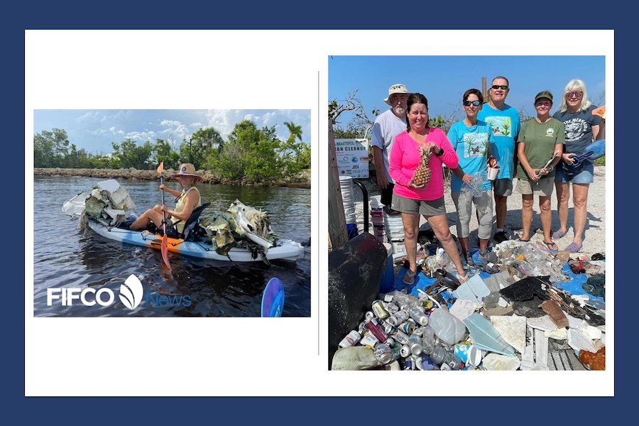 Más de 215,000 libras de basura retiradas de las playas de Florida